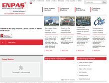 Tablet Screenshot of enpas.com.tr